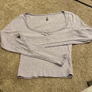 Pac sun cropped long sleeve